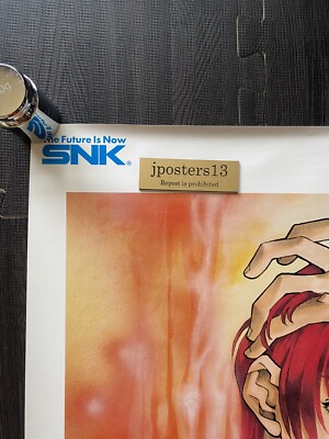 KOF The King of Fighters Kyo 1998 PS Promo Poster B2 515x728mm SNK