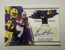 2023 Panini Elijah Higgins Canvas Creation RC Auto /199