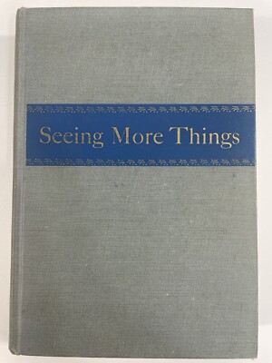 Seeing More Things John Mason Brown 1948 Whittlesey House McGraw-Hill HC