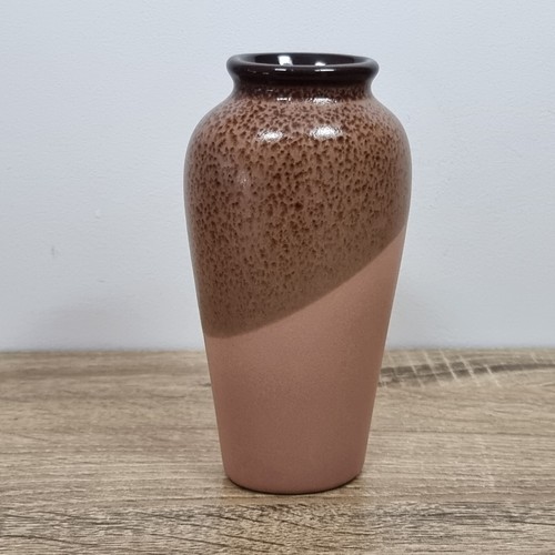 1980s Taiwan Ceramic Vase – Speckled & Satin Glaze – Postmodern Style – 15cm - Picture 2 of 9