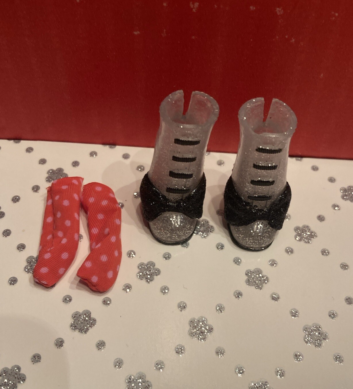 SAOLA LOL Surprise OMG Starlette Coppia Film Magic Stivali Solo Tacchi Scarpe e Calzini