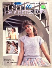 Crocheted Tops - Leisure Arts 522 - 3 Crochet Patterns