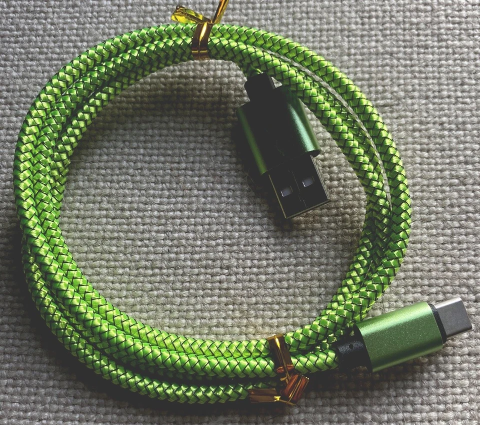 Type C USB Android Charging Cable Fast Charger Wire - Image 2 of 2