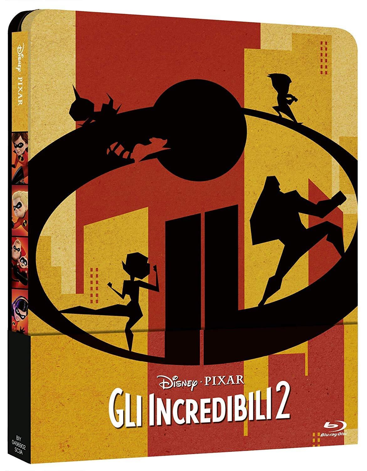 Incredibles 2 (The) (Blu Ray 2D + Bonus Disc) (Steelbook) (Blu-ray)