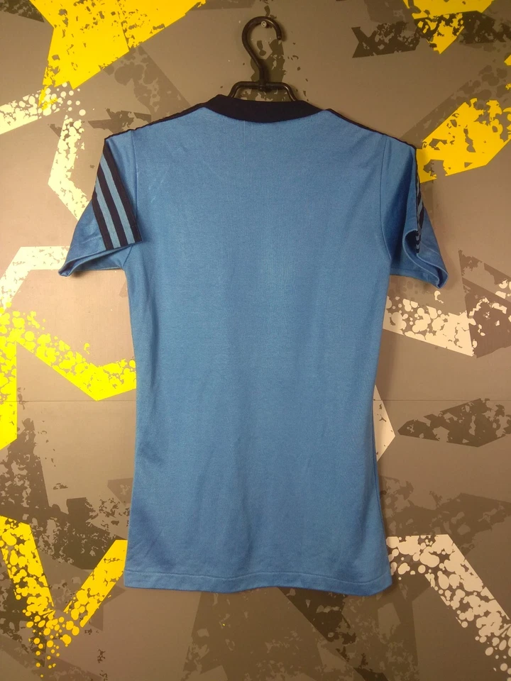 Adidas Vintage Jersey Football Soccer Shirt West Germany Blue Men Size S ig93 - Image 3 of 4