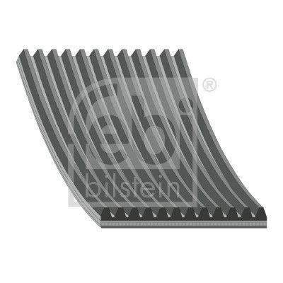 FEBI BILSTEIN 177542 V-Ribbed Belt 1370mm Length 12 Ribs Fits MERCEDES-BENZ
