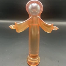 Modernist Pastel Glass Nativity Figure Joseph Vintage Replacement Piece Faceless