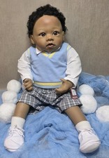 Ashton-Drake Linda Murray vinyl doll Michael I love you to the moon And Back 