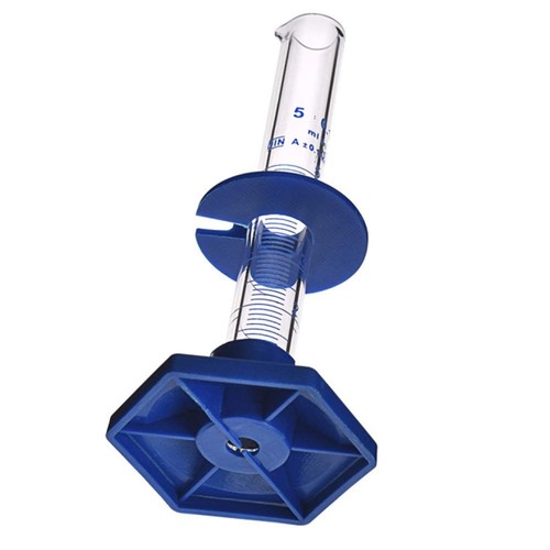 Lab-Grade 5ML Thick Glass Graduated Cylinder with Dropper and Anti-Fall Base - Picture 6 of 11