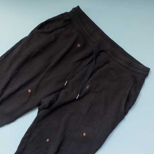 Rails Kingston schwarz Sterne bestickt passendes Lounge Sweat Set Größe Medium - Bild 4 von 14