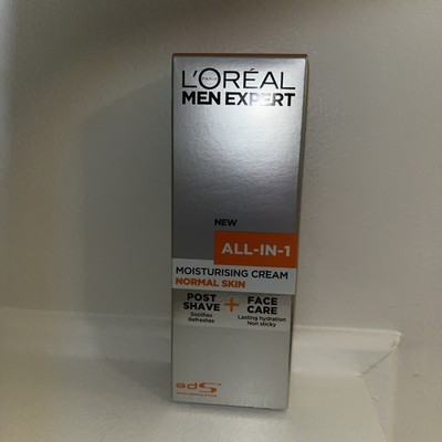 LOreal Men Expert All In 1 Moisturizing Cream Post Shave Face Cream 2.5 New