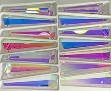 Ab - Asfour Crystal Suncatcher Prisms (3-inch) #505  6-Side Graduated Drop