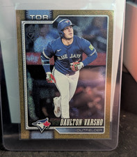 2026 Topps Baseball Daulton Varsho Gold Sand Glitter /50 Toronto Blue Jays