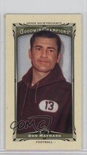 2013 Upper Deck Goodwin Champions Mini Don Maynard #89 HOF w1s