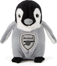 Arsenal FC Licensed Penguin Soft Toy – 22cm Eco Plush for Fans & Kids