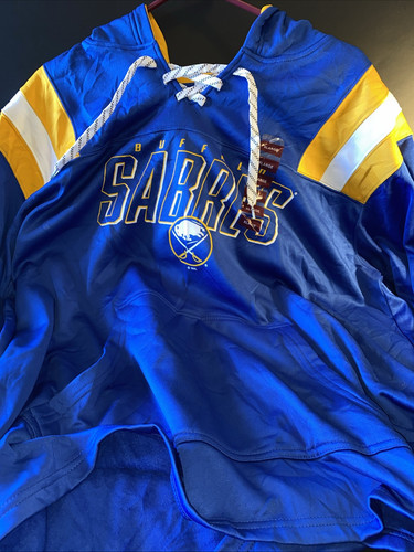 NHL Buffalo Sabres Hoodie Men’s Sz XL NWT Team Colors