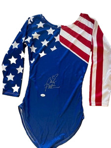 American Gymnast Carly Patterson Signed Singlet with JSA COA USA