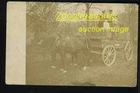 RPPc L Decker Al Leona Cox D Keeney Waverly Ny New York Horses Wagon Puppy Old