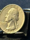 1954 SILVER WASHINGTON QUARTER   VERY/ FINE  N140