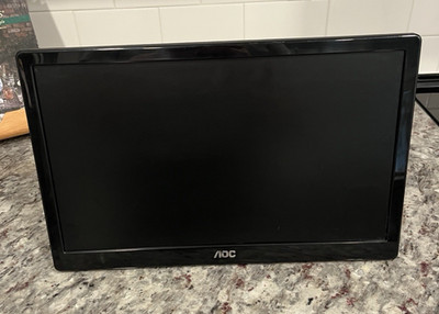 AOC Portable LCD Monitor Model 156LM00005 - No Accessories