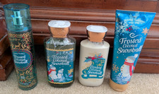 Bath  Body Works Frosted Coconut Snowball Shower Gel, Body Cream, Lotion  Mist