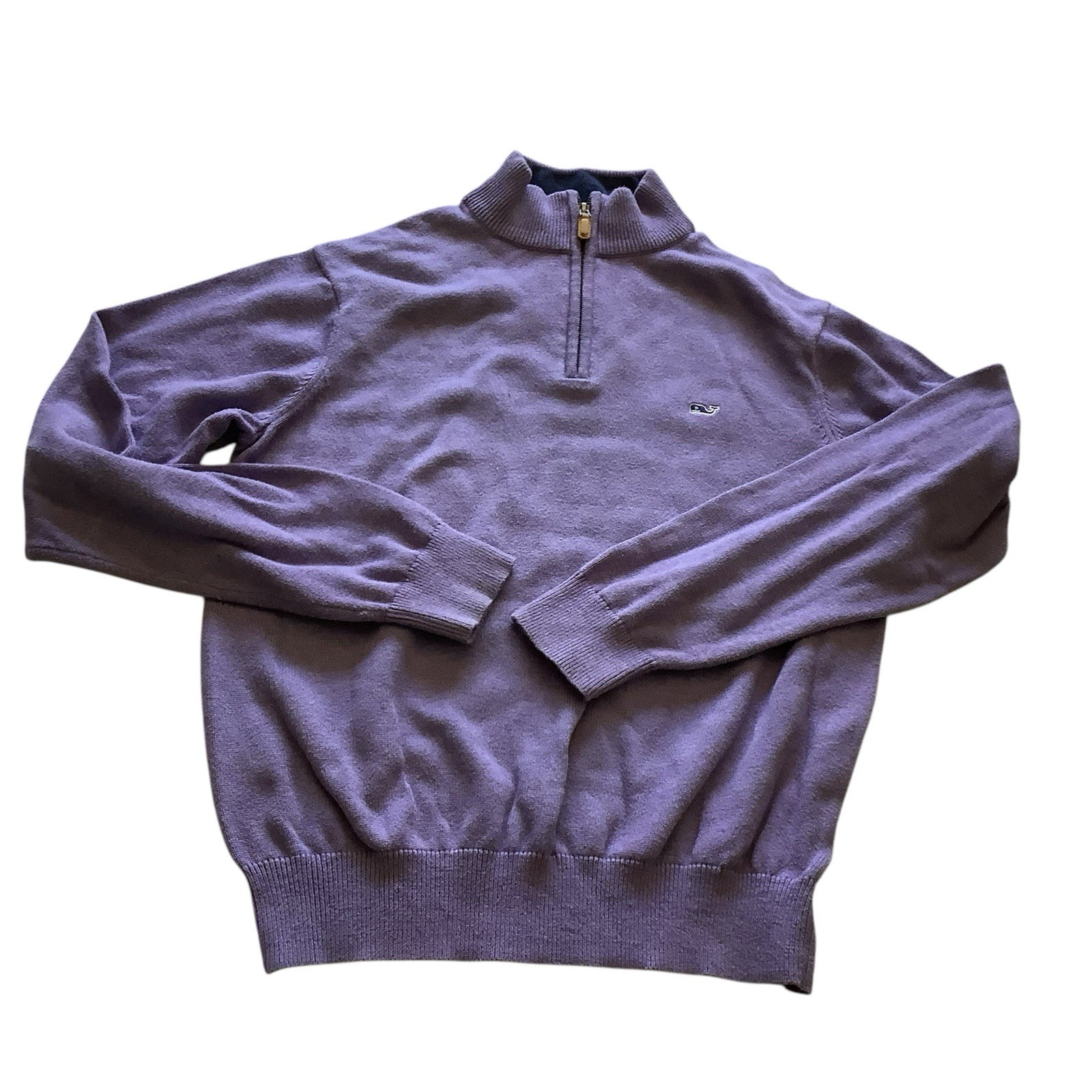 Small Vineyard Vines Classic Solid 1/4 Zip Pullov… - image 1