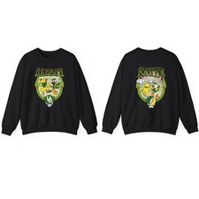 HOT  Crew Grateful Dead x Oregon Ducks 26 Yellow Bear  Mascot To Autzen Sweat
