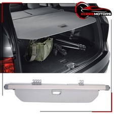Fits 16-22 Honda Pilot Yf56 Factory Style Retractable Rear Cargo Cover - Gray