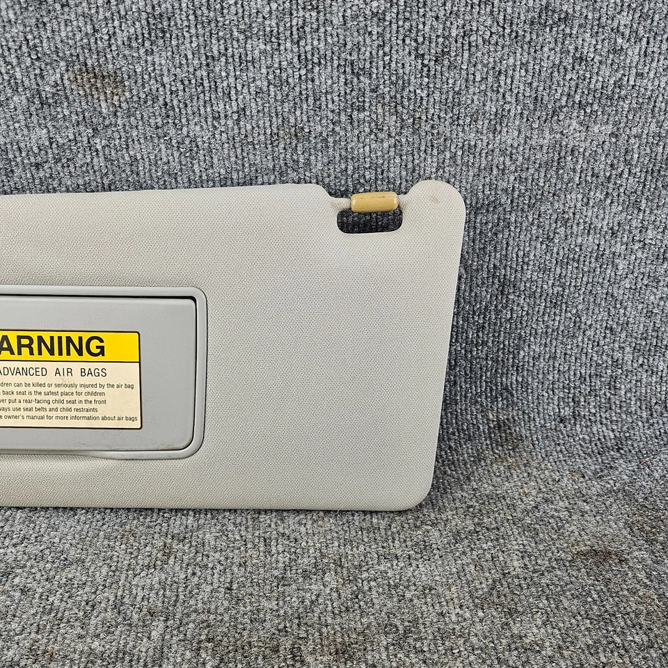 2004-2008 Acura TSX Driver Left Side Sun Visor Sunvisor Shade Grey Gray OEM USED - Image 3 of 4