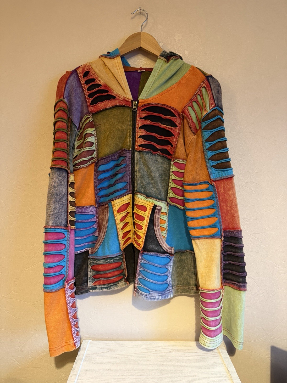 Patchwork Multicolour 100% Cotton Made In Napal H… - image 1