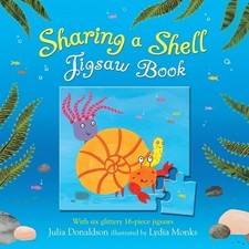 Sharing a Shell Jigsaw Book - FREE Shipping