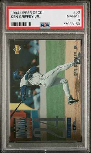 1994 Upper Deck Ken Griffey Jr. #53 PSA 8 NM-MT HOF Seattle Mariners