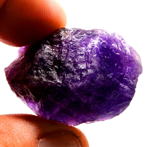 78.85Ct. Natural Gemstone Amethyst Top Purple Color Rough Large Size Mine Brazil - Picture 3 of 7