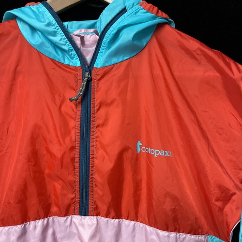 Cotopaxi Jacket Womens XS Extra Small Hood Teca Windbreaker Packable Travel - Picture 6 of 10
