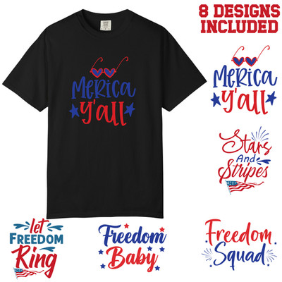 America Independence,4th Of July , Comfort Colors T Shirt, Unisex Streetwear Tee