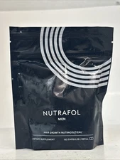 Nutrafol Men Hair Growth Nutraceutical 120 Capsules Exp 12/25 