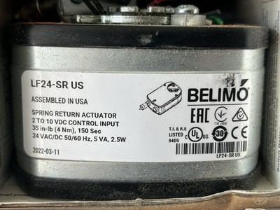 BELIMO LF24-SR-US / LF24SRUS Damper Actuator 24 VAC/DC NEW IN BOX