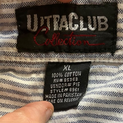 Vintage Arizona Charlie’s Button Down Hemd XL UltraClub Casino Workwear - Bild 6 von 8