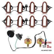 Dual Knock Sensors With Wiring Harness/Ignition Detonation Sensor/Intake