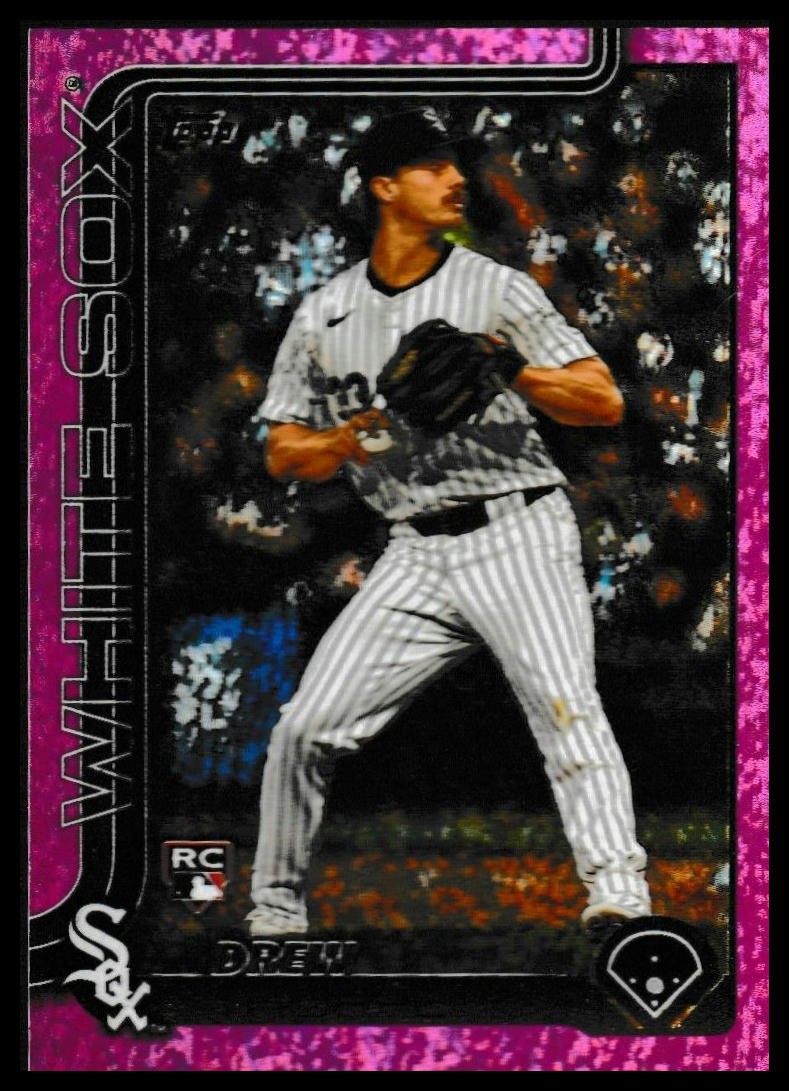 2025 Topps #320 Drew Thorpe Pink Holo Foil