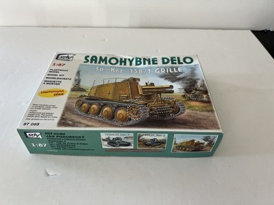 Sd. Kfz 138/1 grille German self propelled artillery praga SDV 1/87 1:87 HO