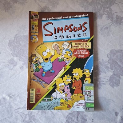Simpsons Comics Nr 46 Aug   2000 Radioactive Man Panini Dino Comic 1996 -2018