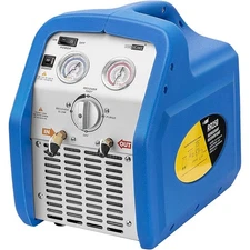 110-120V AC 3/4HP Single Cylinder Portable Refrigerant Recovery Machine 1750 rpm