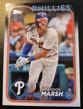 2024 Topps Series 1 Baseball Brandon Marsh #71 Philadelphia Phillies