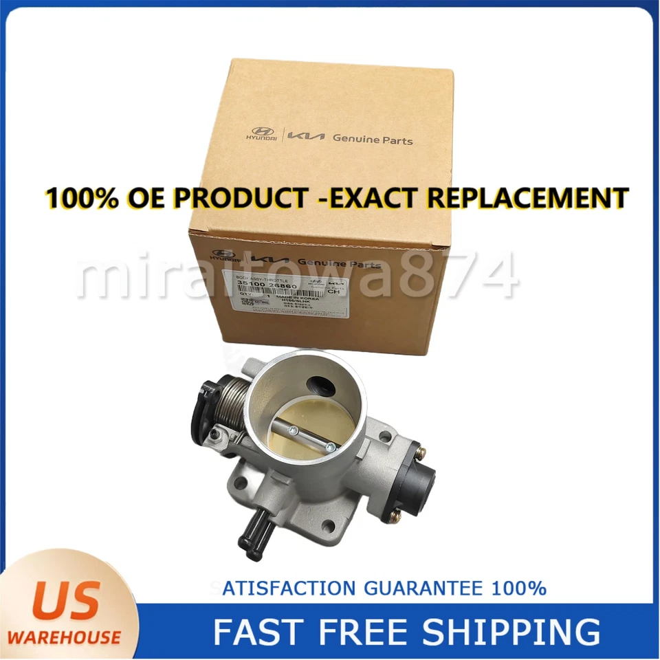 Throttle Body For 2011-2006 Kia Rio Rio5 Hyundai for Accent1.6L 35100-26860 NEW - Imagem 3 de 4
