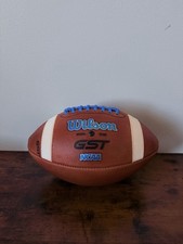 Wilson 1003 GST Football NFHS/NCAA Leather Football Conditioned Perfectly