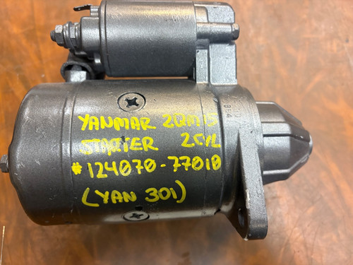 YANMAR 2QM15 MARINE 2 CYL 15HP STARTER #124070-77010