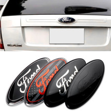 Car Hood Front Bonnet Grill Rear Trunk Emblem Badge Sticker Decal For Ford