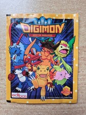 1x EDIBAS Sticker Tüte "Digimon Data Squad" bustina envelope - kein TOPPS PANINI