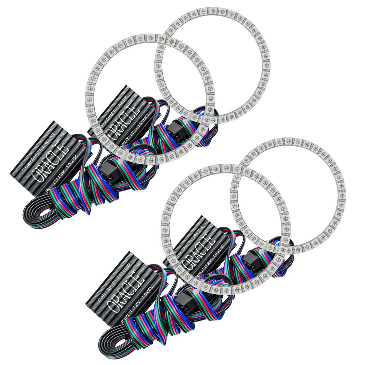 Oracle Headlight Halo Ring Emitter Set - 2007 thru Fits 2014 Maserati GranTurism